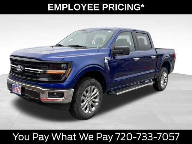 Argon Blue Metallic 2026 Ford F-150 XLT SuperCrew 4WD Pickup Truck Four-Wheel Drive Automatic