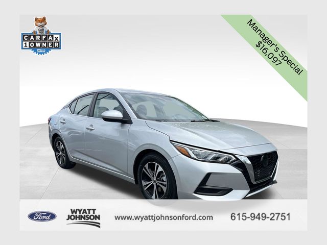 Brilliant Silver Metallic 2023 Nissan Sentra Sedan Front-Wheel Drive Continuously Variable Transmission