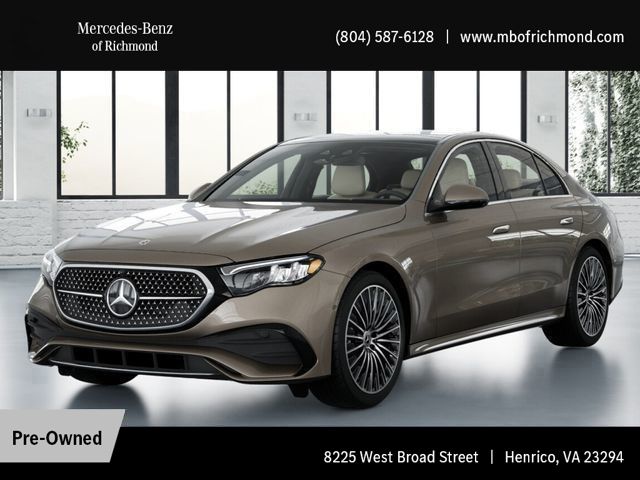 Brown Metallic 2026 Mercedes-Benz E-Class Sedan All-Wheel Drive 9-Speed Automatic