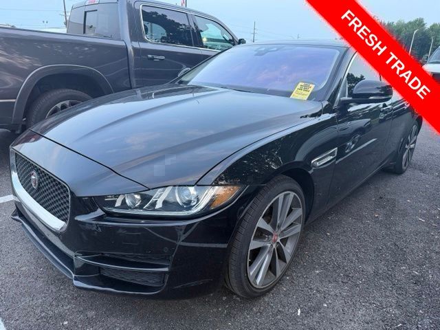 Black 2019 Jaguar XE Sedan All-Wheel Drive 8-Speed Automatic