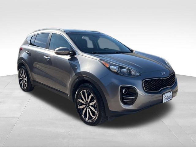 Mineral Silver 2017 Kia Sportage SUV / Crossover All-Wheel Drive 6-Speed Automatic
