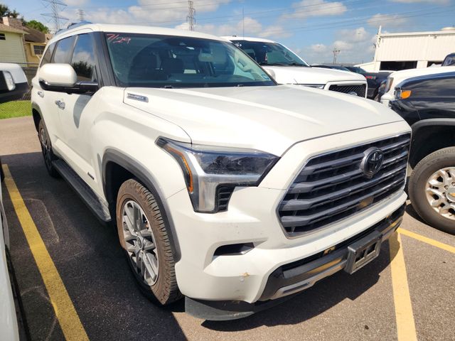 White (Wind Chill Pearl) 2024 Toyota Sequoia SUV / Crossover 4X2 Automatic