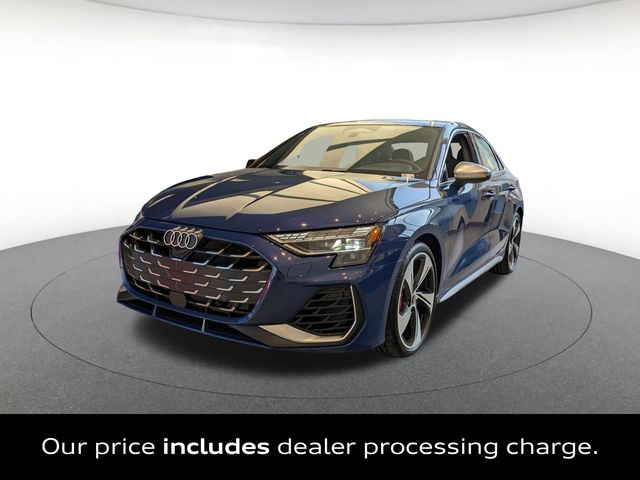 Blue 2026 Audi S3 Sedan All-Wheel Drive 7-Speed Automatic