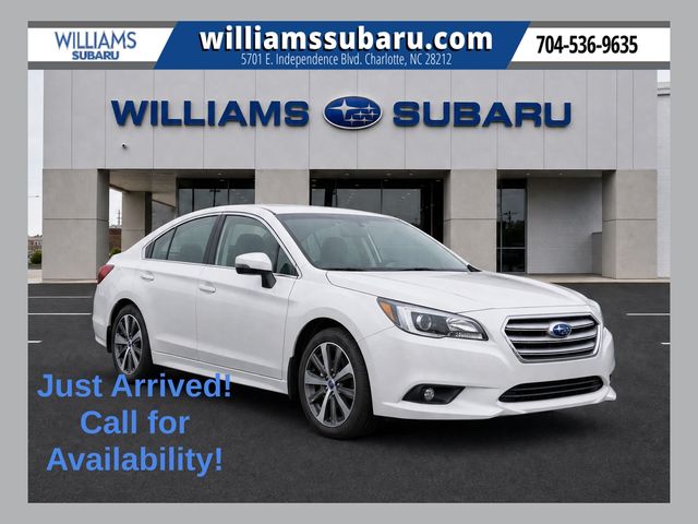 Crystal White Pearl 2017 Subaru Legacy Sedan All-Wheel Drive Continuously Variable Transmission