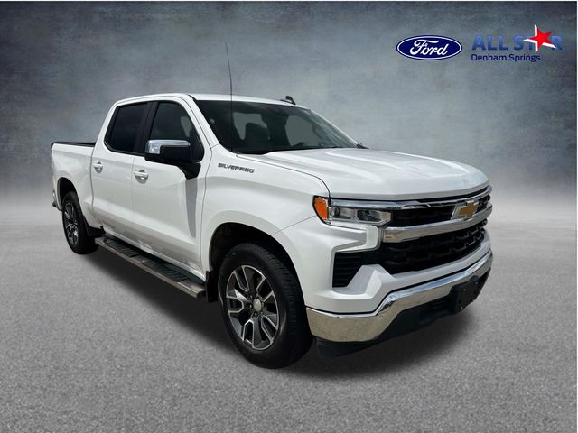 Summit White 2023 Chevrolet Silverado 1500 Pickup Truck 4X2 8-Speed Automatic