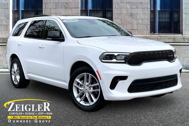 White Knuckle Clearcoat 2026 Dodge Durango SUV / Crossover All-Wheel Drive 8-Speed Automatic