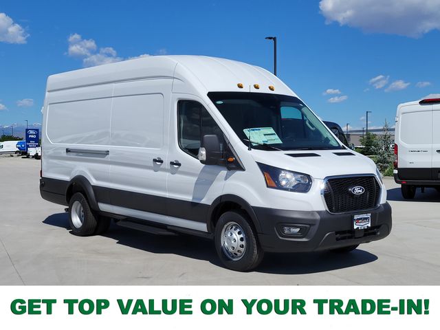 Oxford White 2026 Ford Transit Cargo Van All-Wheel Drive 