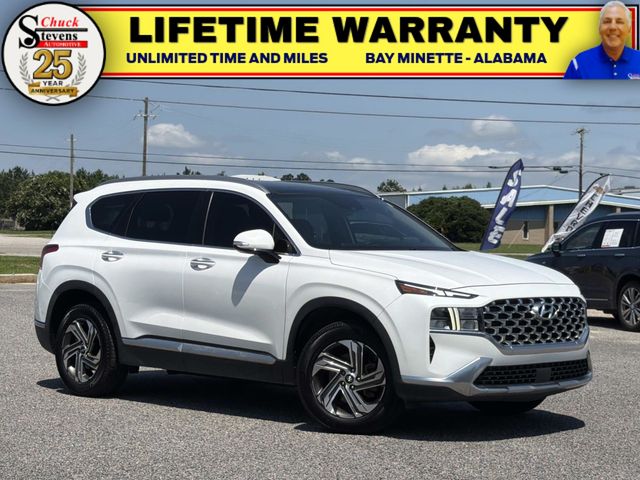 Quartz White 2022 Hyundai Santa Fe SUV / Crossover Front-Wheel Drive 8-Speed Automatic