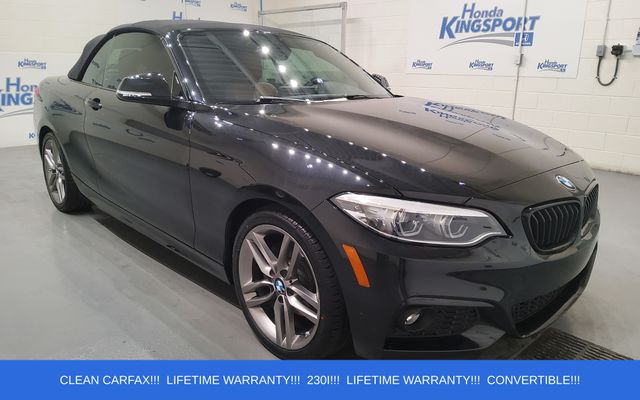 Black Sapphire Metallic 2018 BMW 2 Series 230i Convertible RWD Convertible Rear-Wheel Drive 8-Speed Automatic