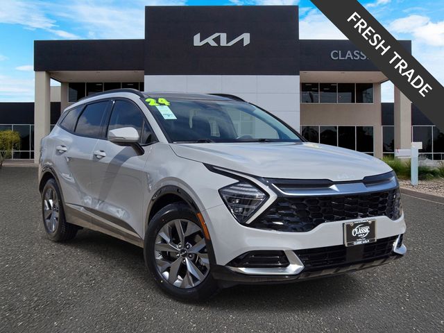 Wolf Gray 2024 Kia Sportage SX FWD SUV / Crossover Front-Wheel Drive 8-Speed Automatic