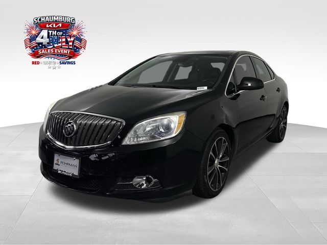 Black (Ebony Twilight Metallic) 2016 Buick Verano Sedan Front-Wheel Drive 6-Speed Automatic Overdrive