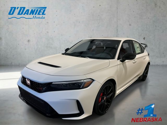 Championship White 2026 Honda Civic Type R Hatchback Front-Wheel Drive 6-Speed Manual