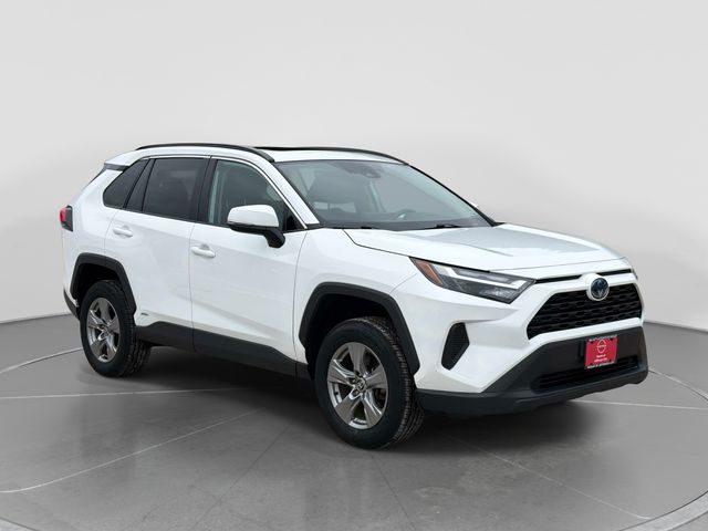 White 2024 Toyota RAV4 Hybrid XLE AWD SUV / Crossover All-Wheel Drive Continuously Variable Transmission