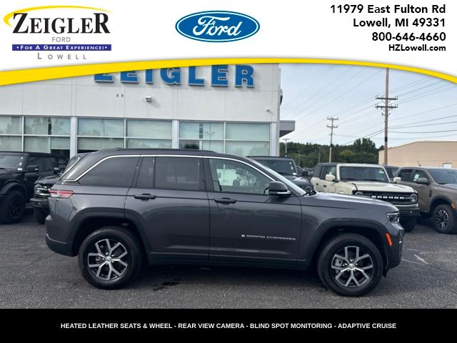 Baltic Gray Metallic CC 2025 Jeep Grand Cherokee SUV / Crossover Four-Wheel Drive 8-Speed Automatic