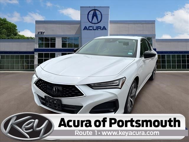 White 2023 Acura TLX Sedan All-Wheel Drive Automatic