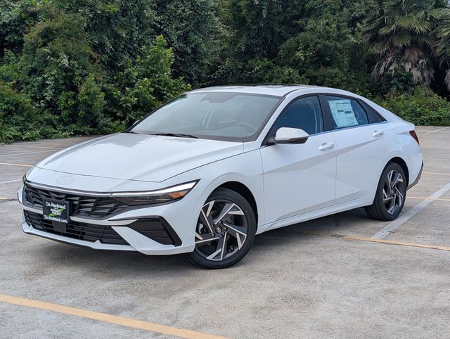 2026 Hyundai Elantra Limited White at DeMontrond Gulf Freeway