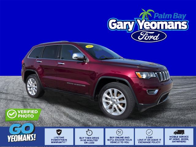 Velvet Red Pearlcoat 2017 Jeep Grand Cherokee SUV / Crossover 4X2 8-Speed Automatic