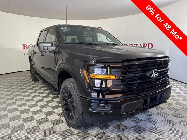 2025 Agate Black Metallic Ford F-150 XLT Truck