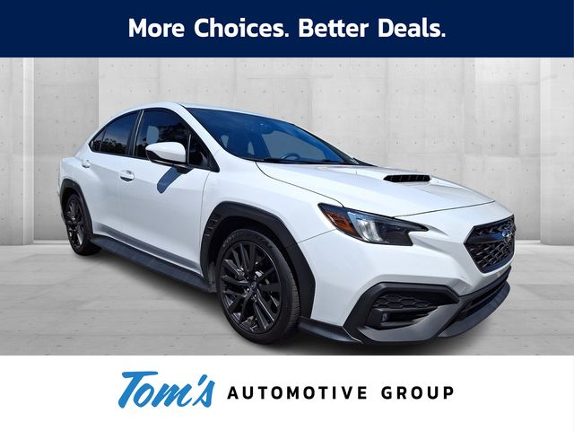 Ceramic White 2022 Subaru WRX Sedan All-Wheel Drive 6-Speed Manual