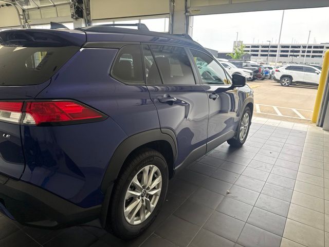 2025 Toyota Corolla Cross LE Blue at Gullo Toyota