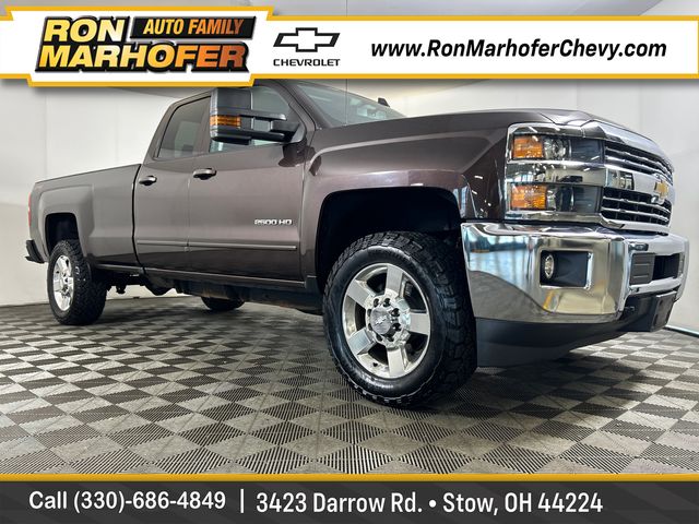 Autumn Bronze Metallic 2016 Chevrolet Silverado 2500HD Pickup Truck Four-Wheel Drive 6-Speed Automatic Overdrive