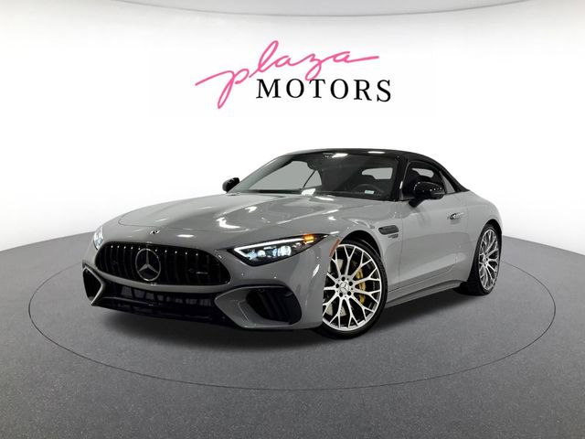 MANUFAKTUR Alpine Gray 2023 Mercedes-Benz SL-Class AMG SL 63 4MATIC Convertible All-Wheel Drive 9-Speed Automatic