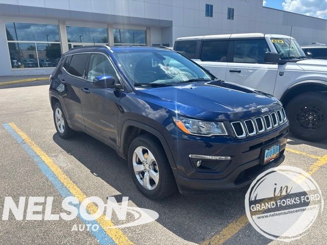 Jazz Blue Pearlcoat 2019 Jeep Compass SUV / Crossover Four-Wheel Drive 9-Speed Automatic