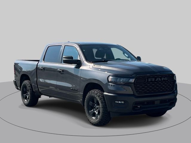 Gray (Granite Crystal Metallic Clearcoat) 2026 RAM 1500 Pickup Truck Four-Wheel Drive 8-Speed Automatic
