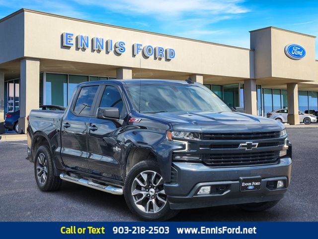 Shadow Gray Metallic 2021 Chevrolet Silverado 1500 Pickup Truck Four-Wheel Drive 8-Speed Automatic