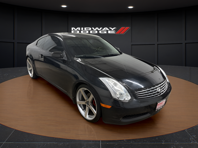 Black Obsidian 2007 INFINITI G35 Coupe Rear-Wheel Drive 5-Speed Automatic Overdrive