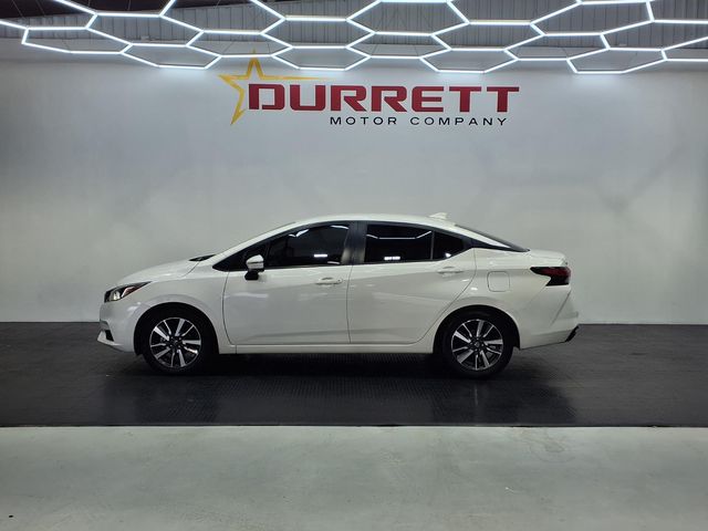 2021 Nissan Versa 1.6 SV White at Texan Dodge Chrysler Jeep Ram