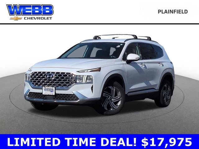 Quartz White 2021 Hyundai Santa Fe SEL FWD SUV / Crossover Front-Wheel Drive 8-Speed Automatic