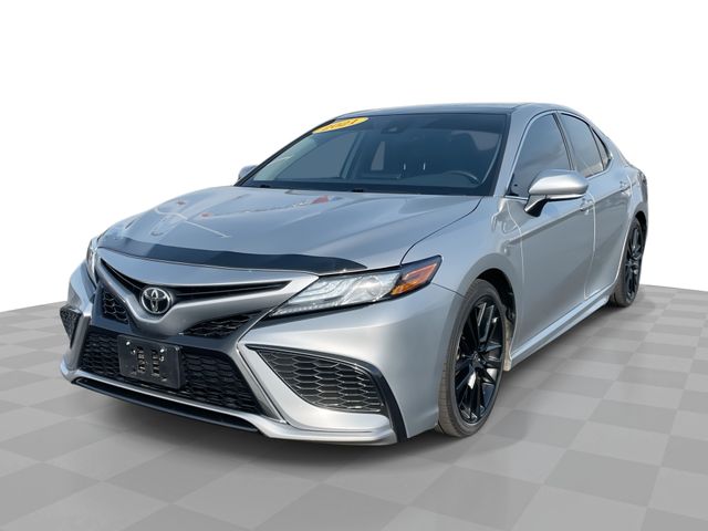 Celestial Silver Metallic 2021 Toyota Camry XSE AWD Sedan All-Wheel Drive 8-Speed Automatic