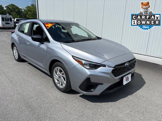 Ice Silver Metallic 2024 Subaru Impreza Wagon All-Wheel Drive Continuously Variable Transmission