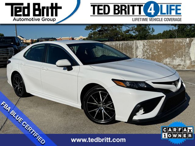 Super White 2021 Toyota Camry SE FWD Sedan Front-Wheel Drive 8-Speed Automatic