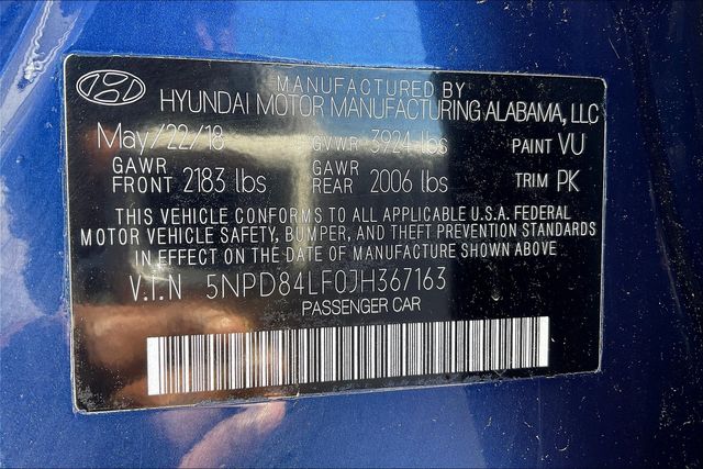 Used 2018 Hyundai Elantra For Sale in OLIVE BRANCH, MS