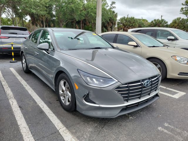Hampton Gray 2020 Hyundai Sonata SE FWD Sedan Front-Wheel Drive 8-Speed Automatic Overdrive