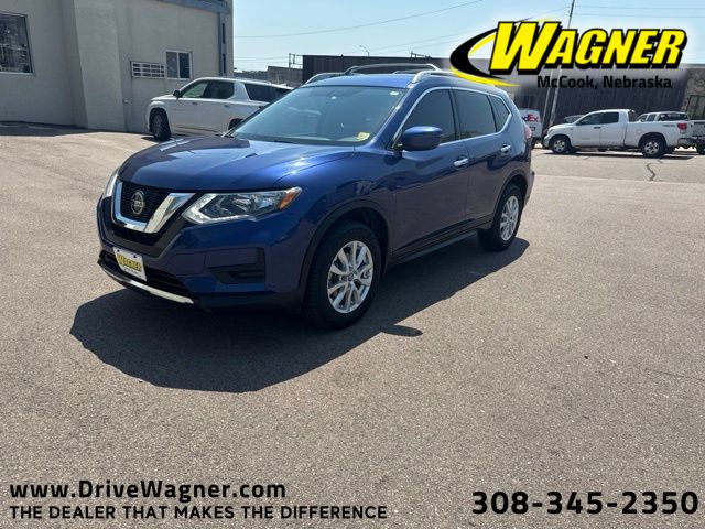 Caspian Blue 2018 Nissan Rogue SUV / Crossover All-Wheel Drive Continuously Variable Transmission
