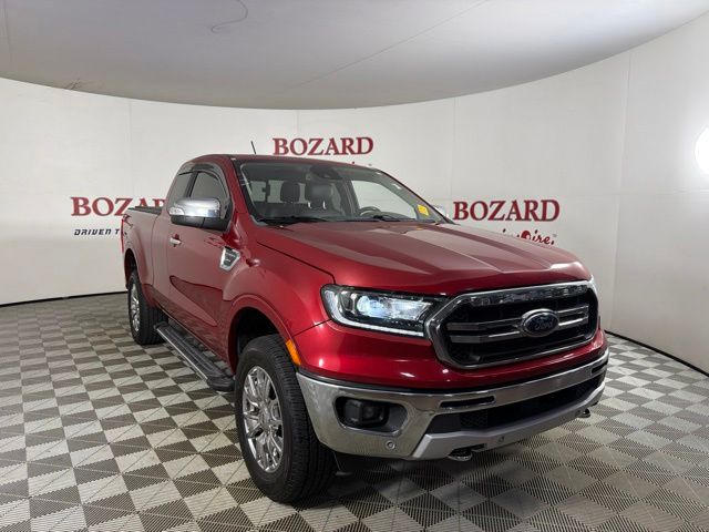 Red Metallic 2020 Ford Ranger Pickup Truck Four-Wheel Drive Automatic