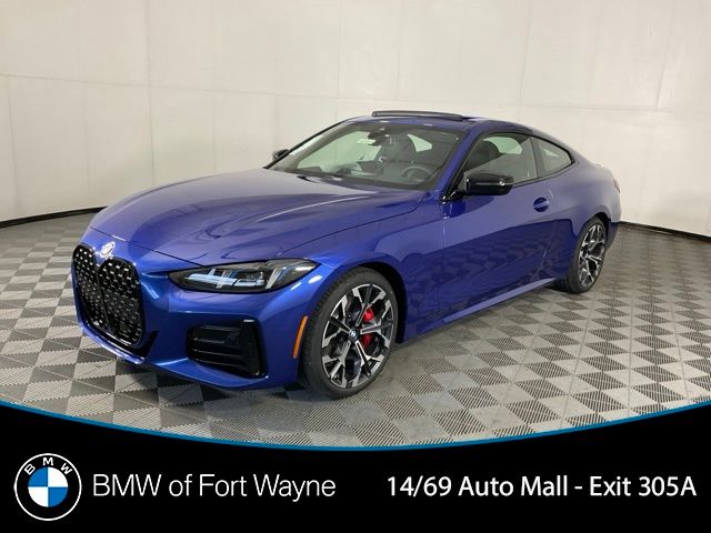 Portimao Blue Metallic 2027 BMW 4 Series Coupe All-Wheel Drive 8-Speed Automatic