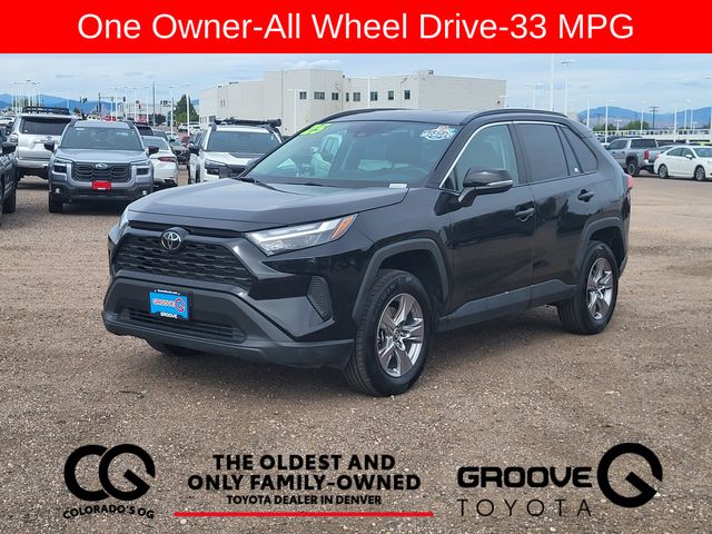Midnight Black Metallic 2025 Toyota RAV4 SUV / Crossover All-Wheel Drive 8-Speed Automatic