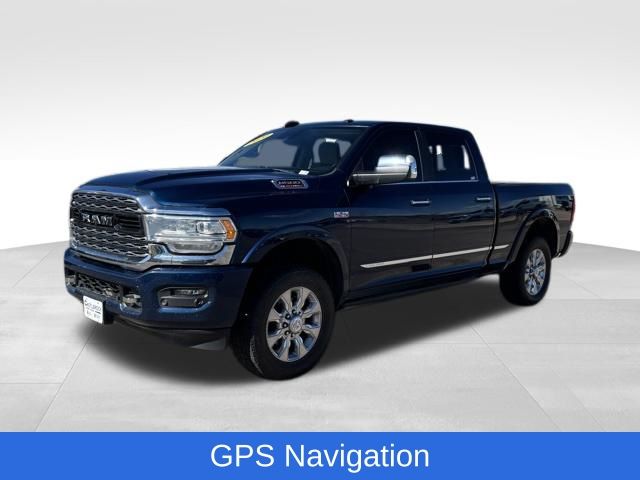 Patriot Blue Pearlcoat 2020 RAM 3500 Limited Crew Cab 4WD Pickup Truck Four-Wheel Drive 8-Speed Automatic