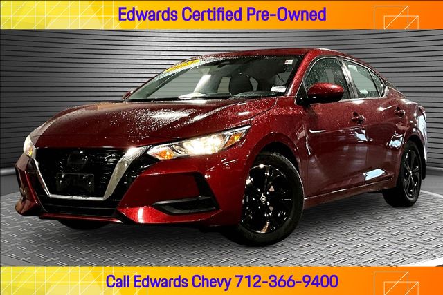 Red (Scarlet Ember Tintcoat) 2023 Nissan Sentra Sedan Front-Wheel Drive Continuously Variable Transmission