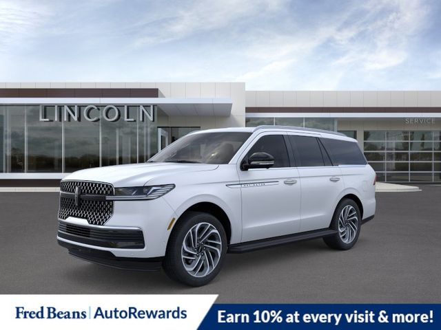 Crystal White Metallic Clearcoat 2026 Lincoln Navigator Premiere 4WD SUV / Crossover Four-Wheel Drive Automatic