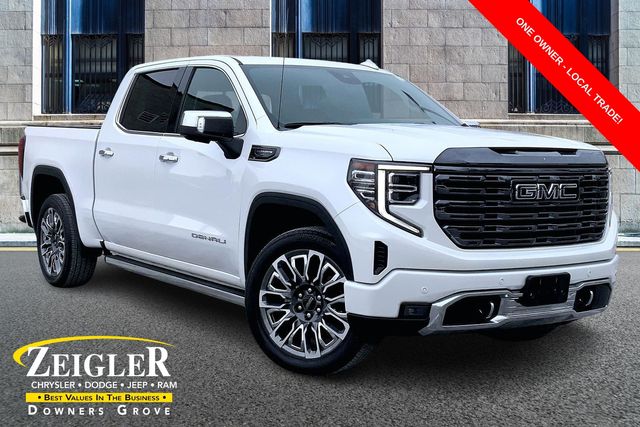 White Frost Tricoat 2023 GMC Sierra 1500 Pickup Truck Four-Wheel Drive Automatic