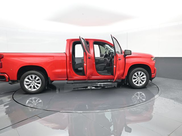 2021 Red Hot Chevrolet Silverado 1500 Custom 4X4 Truck