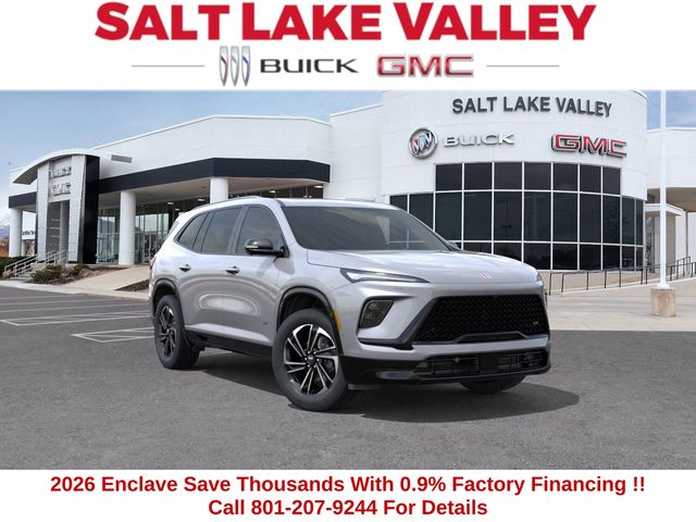 moonstone gray metallic 2026 Buick Enclave Sport Touring AWD SUV / Crossover Four-Wheel Drive 8-Speed Automatic