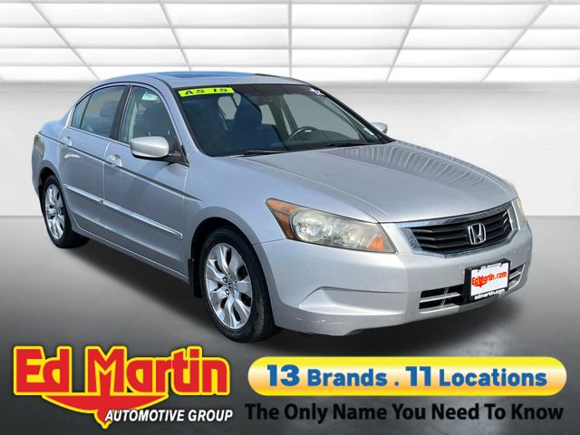 Silver 2009 Honda Accord Sedan Front-Wheel Drive 5-Speed Automatic Overdrive