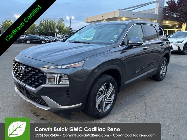 Portofino Gray 2023 Hyundai Santa Fe SUV / Crossover All-Wheel Drive 8-Speed Automatic