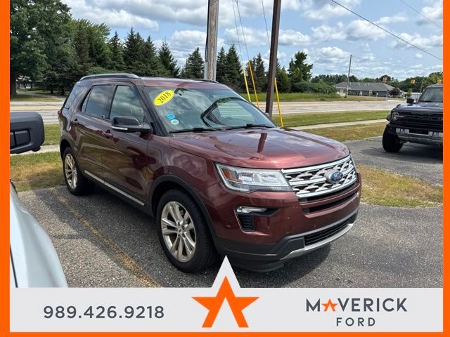 Cinnamon Glaze Metallic 2018 Ford Explorer SUV / Crossover All-Wheel Drive 6-Speed Automatic